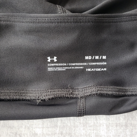 🆕️UNDER ARMOUR Compression Tight Capris Athletic Legging SZ Medium - Picture 6 of 11